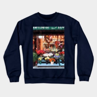 Manhattan NY - Chelsea Flower Shop Crewneck Sweatshirt